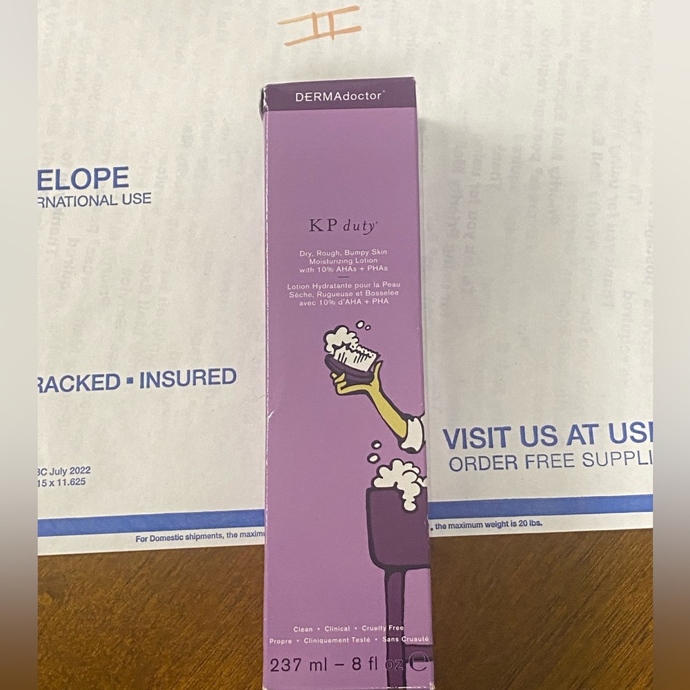 DERMADOCTOR KP Duty Moisturizing Lotion for dry skin. New